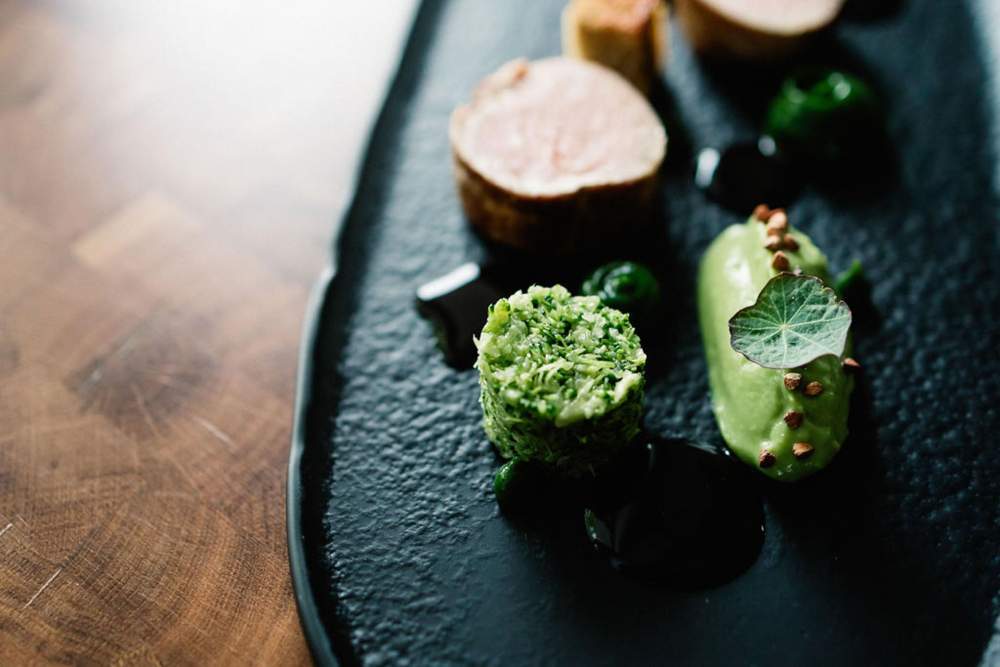 Plat L'Esberit, restaurant gastronomique à Pau