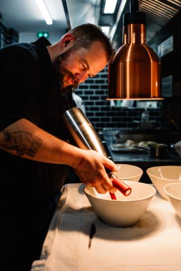 Le chef &amp; ses équipes