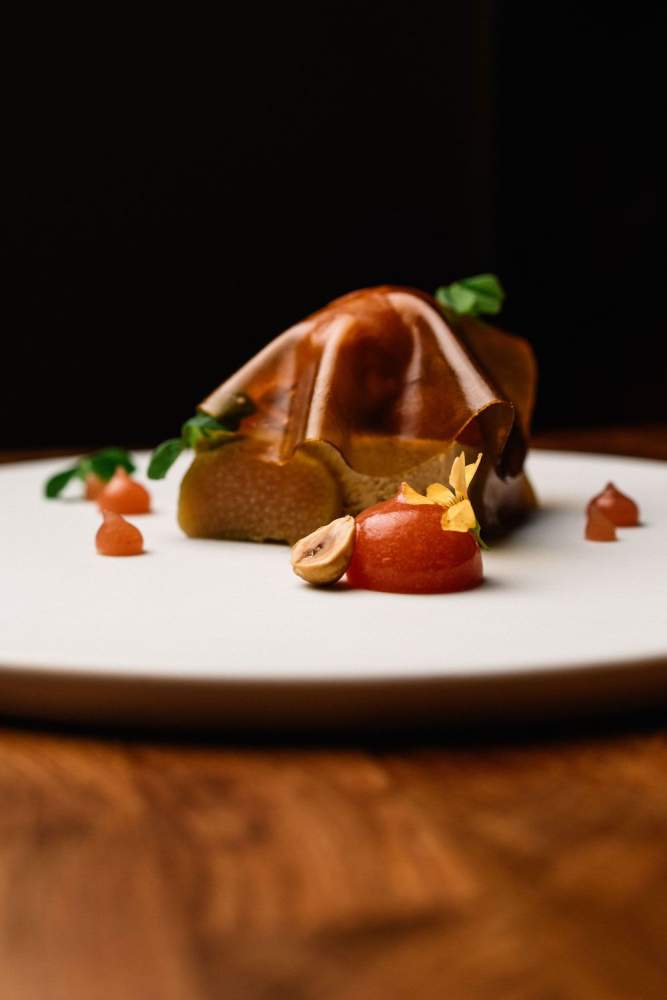 Plat L'Esberit, restaurant gastronomique à Pau