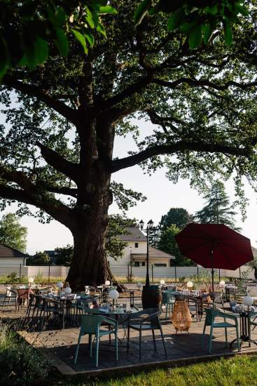 Terasse L'Esberit restaurant gastronomique à Pau