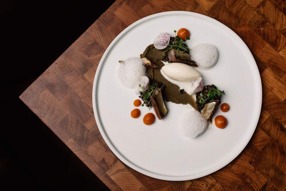 Plat L'Esberit, restaurant gastronomique à Pau