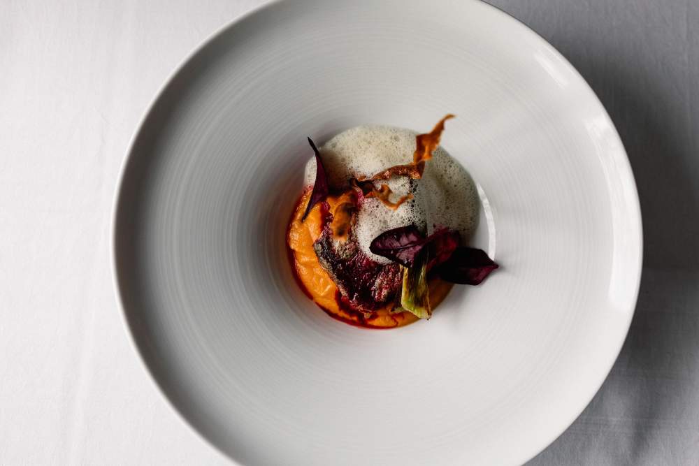 Plat L'Esberit, restaurant gastronomique à Pau